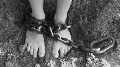 chains jail